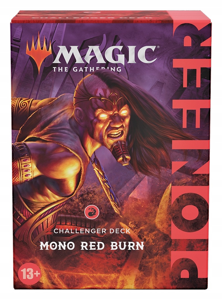 Magic The Gathering: Challenger Pioneer Deck 2021 Mono Red Burn