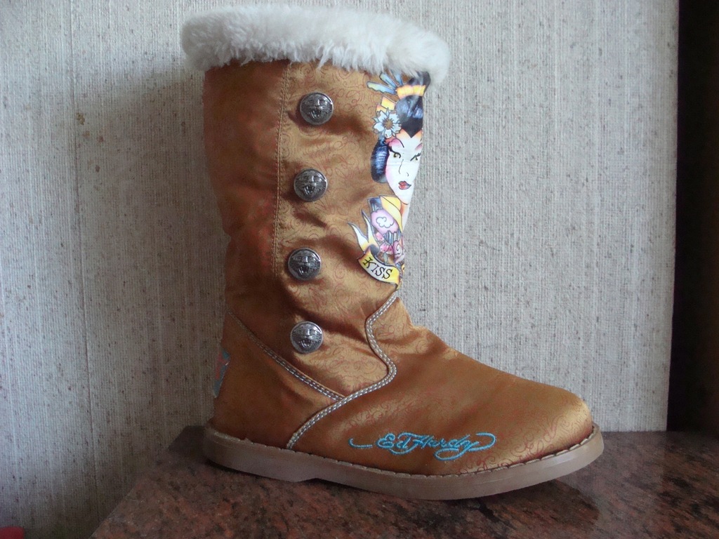 Damskie buty zimowe ED HARDY saszki ugssy r.38 new