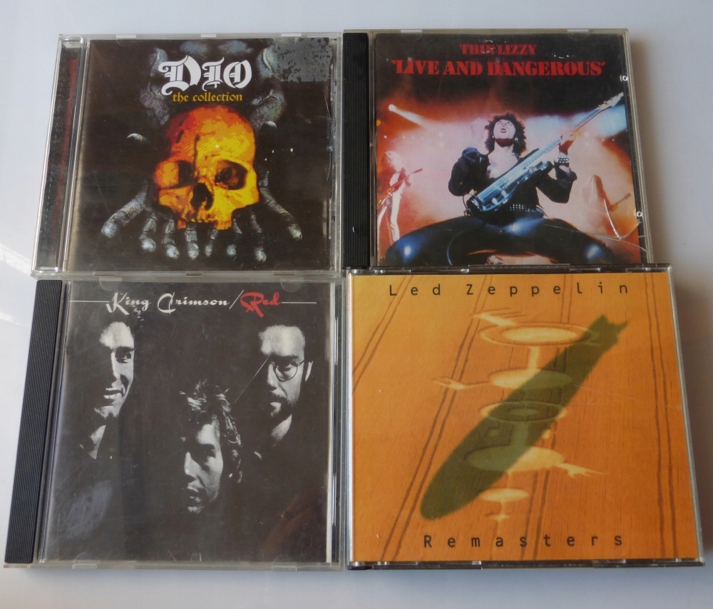 PŁYTY CD LED ZEPPELIN DIO THIN LIZZY KING CRIMSON 11251452236