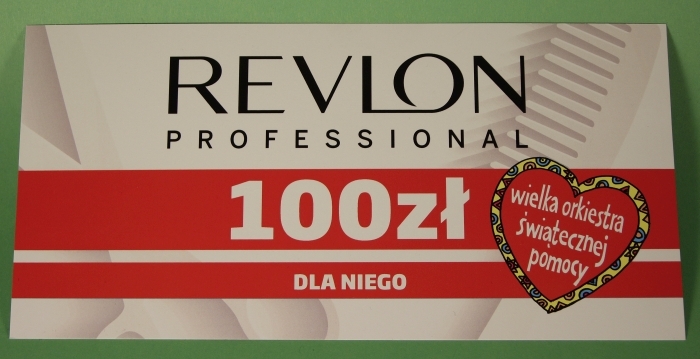 Voucher REVLON dla niego na 100zł