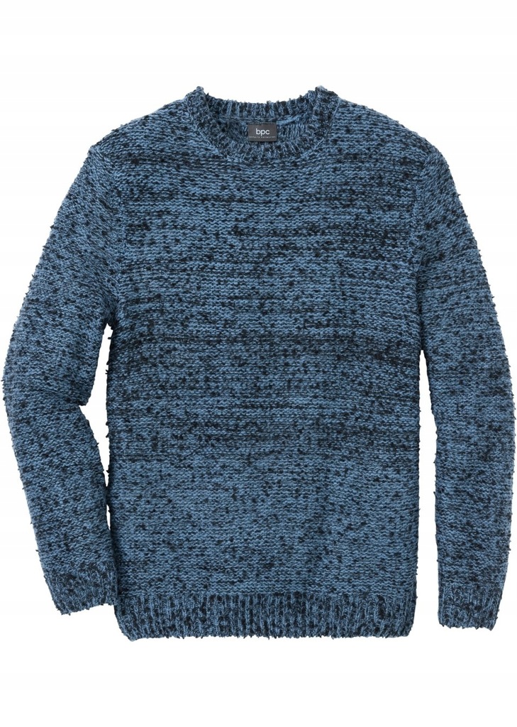 KA1426 SWETER MĘSKI KLASYCZNY 48/50 NIEBIESKI