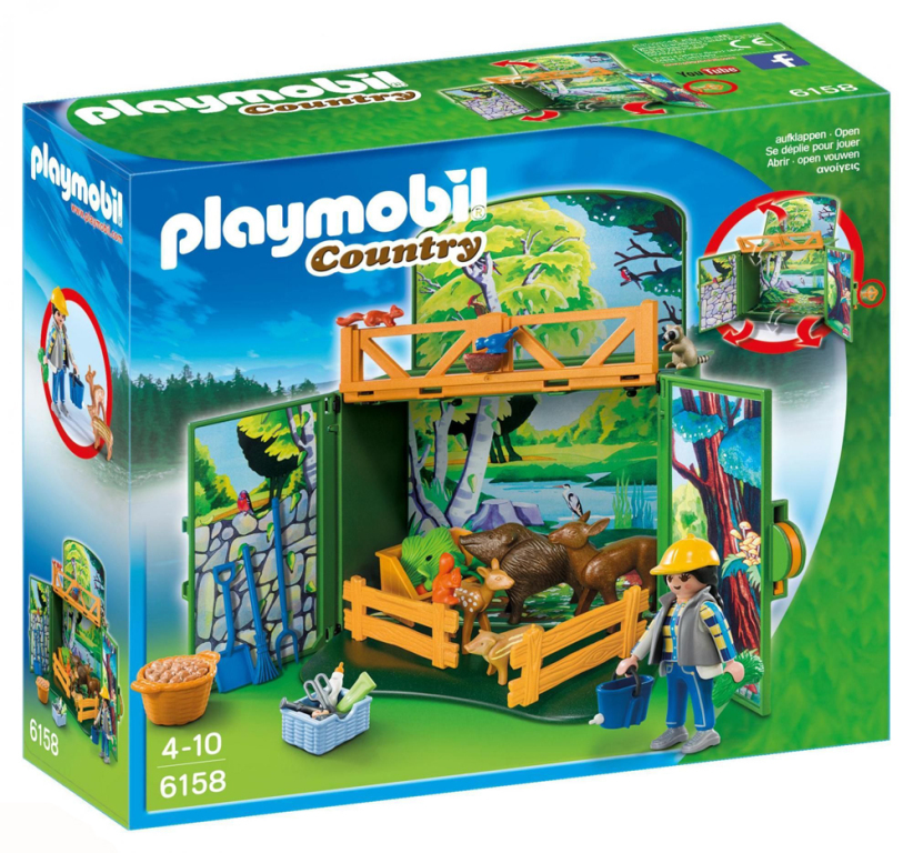 PLAYMOBIL COUNTRY karmienie leśnych zwierząt 6158