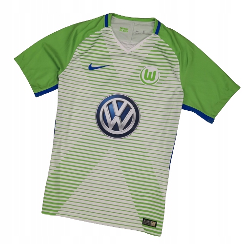 NIKE MĘSKA KOSZULKA M VFL WOLFSBURG 17-18 MECZOWA