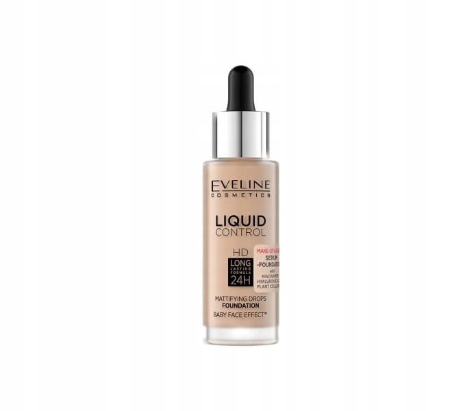 Eveline Liquid Control Podkład 035 Natural Beige