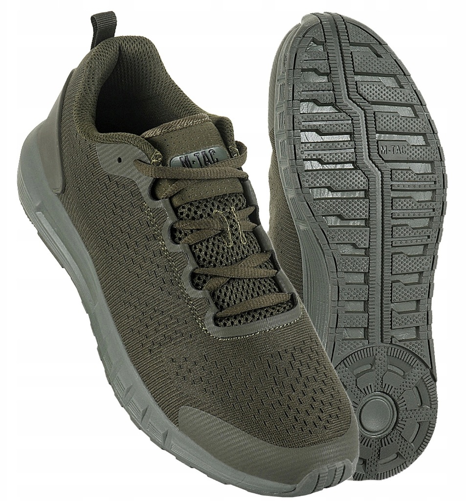 Buty sneakersy męskie trekkingowe sportowe M-Tac Summer Pro Army Olive 45