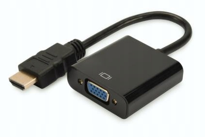 Konwerter/adapter audio-video HDMI do VGA, 1080p F