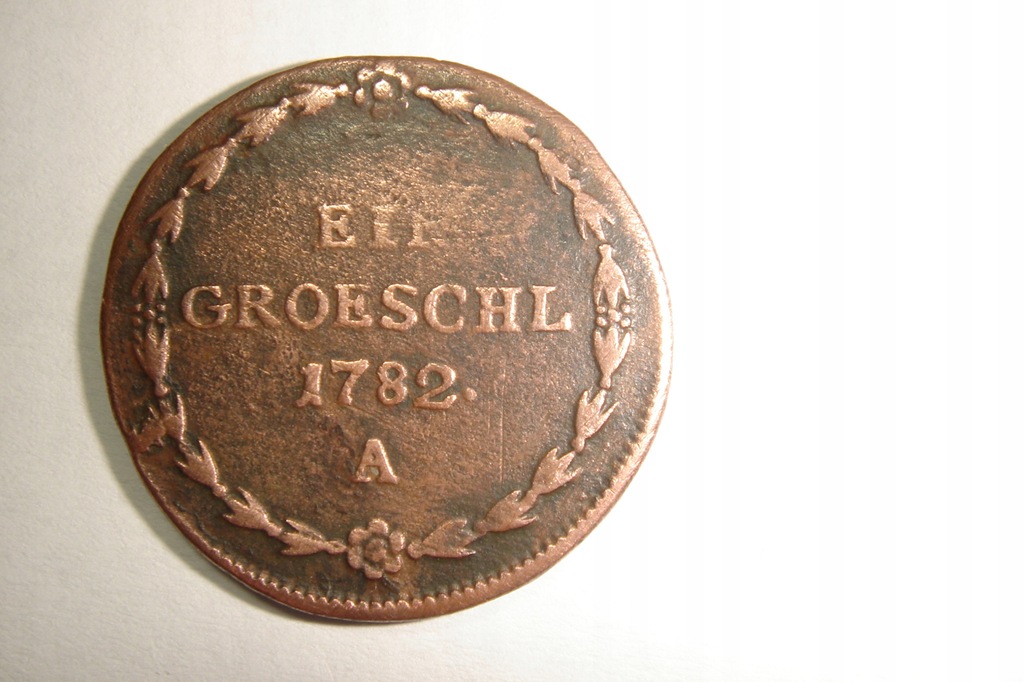 1 greszel 1782 A - Józef II - Królestwo Czech