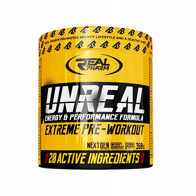 Real Pharm Unreal Pre Workout 360g Termin