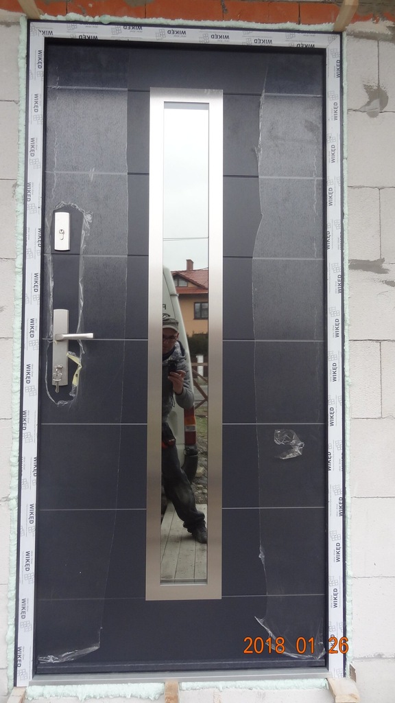 Drzwi WIKĘD PREMIUM TERMO wzór 12C z montażem