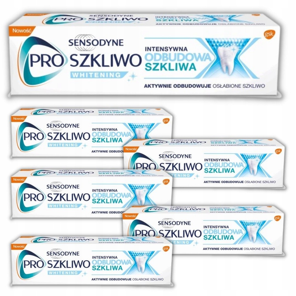 Pasta do zębów Sensodyne Pro Szkliwo Whitening x 6