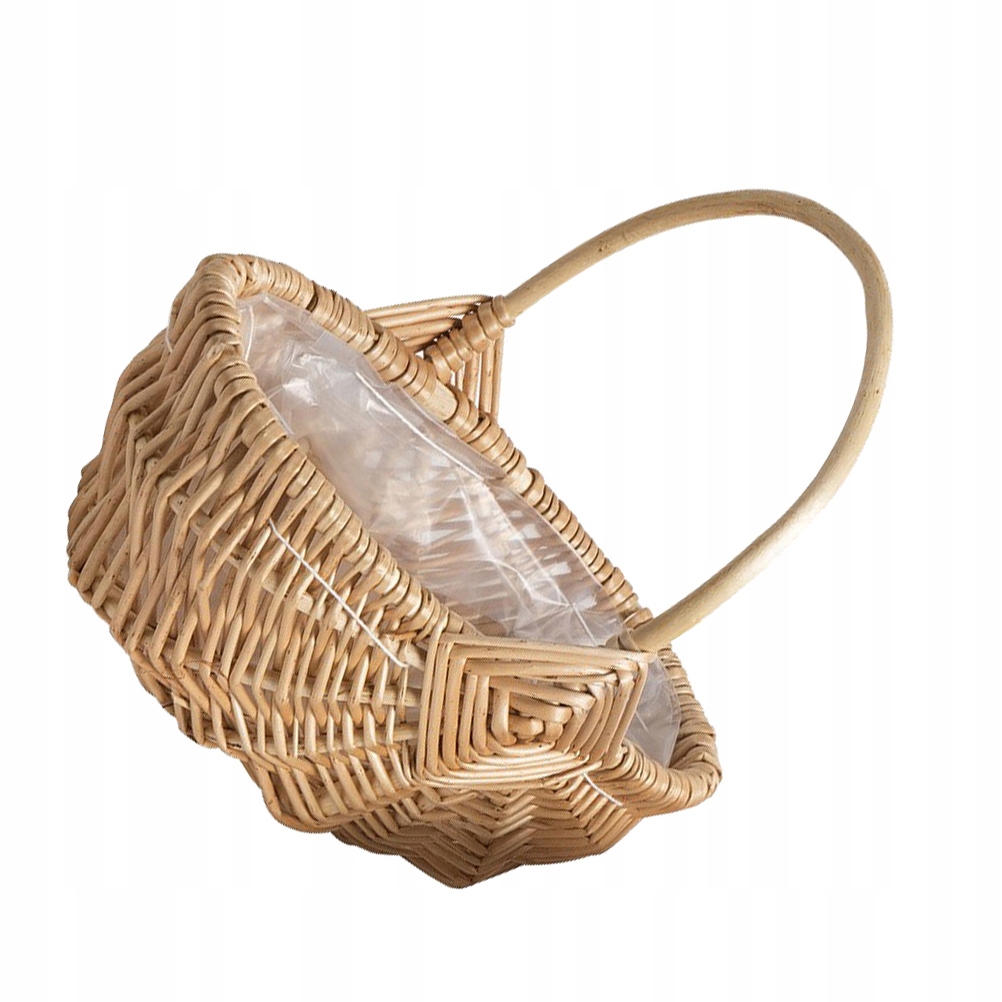 RATTAN FRUIT BASKET WOVEN BASKETS STORAGE CHILD KHAKI