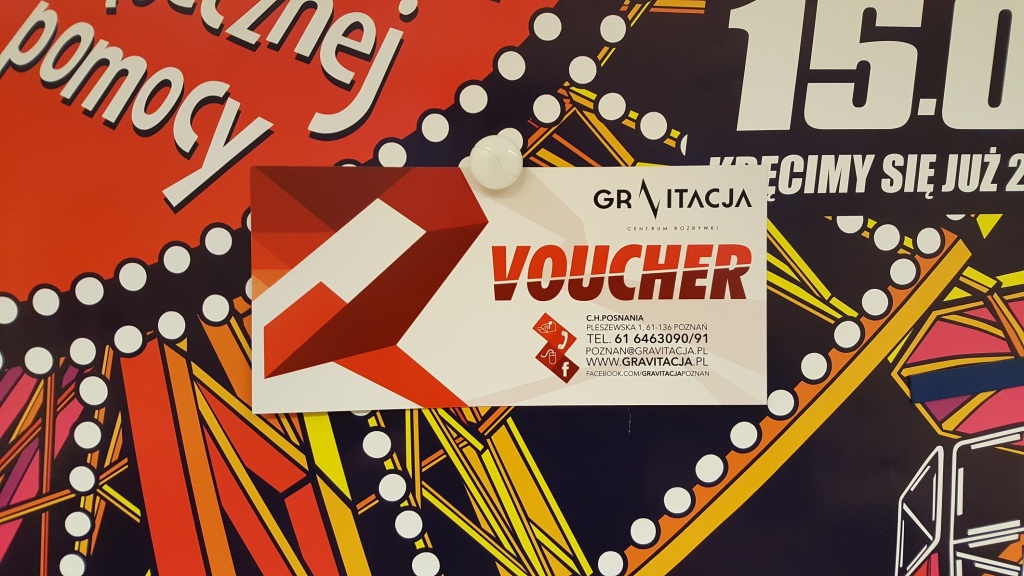 Voucher na 1 godzinę kręgli w GRAVITACJA