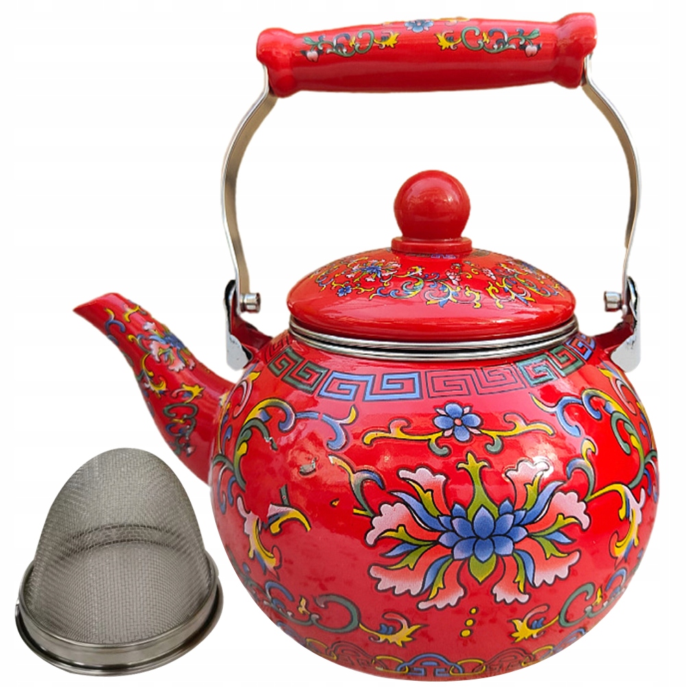 Floral Teapot Ceramic Teapot Induction Cooktop 14514931271 oficjalne archiwum Allegro