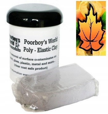 POORBOY'S ELASTIC CLAY BAR GLINKA DO LAKIERU 100G