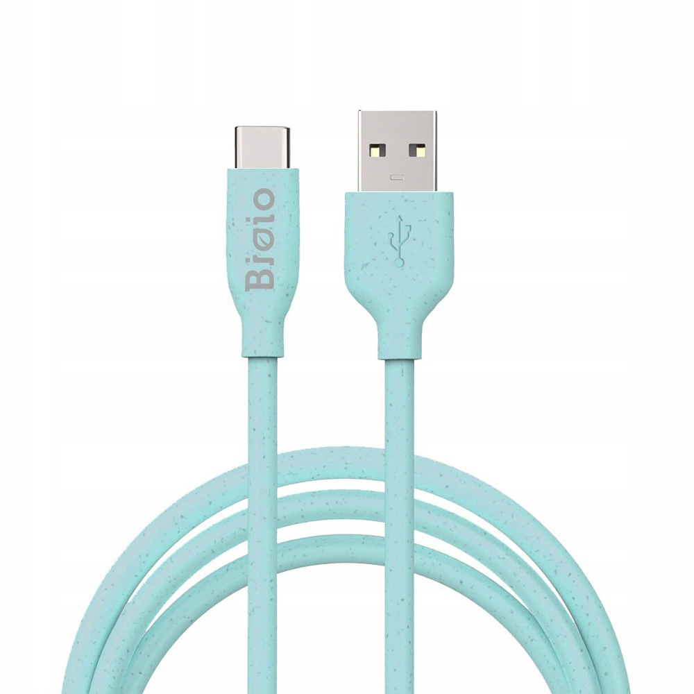 Bioio kabel USB - USB-C 1,0 m 2,4A niebieski