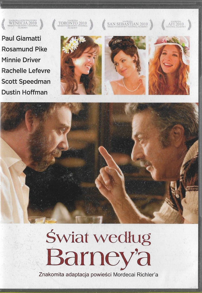 Świat według Barney`a / D.Hoffman DVD NOWY