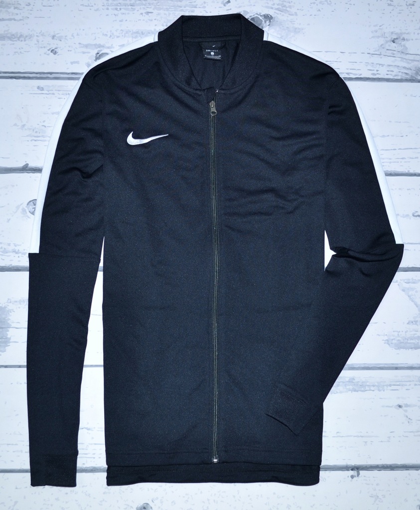 NIKE DRI-FIT BLUZA TRAINING ZIPPER BLACK MEN L/XL