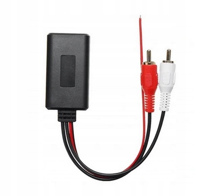 Aux RCA adapter bluetooth do radia samochodowego