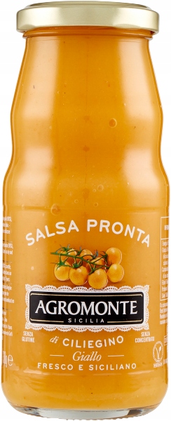 Agromonte Ciliegino salsa z żółtych pomidorów 360g