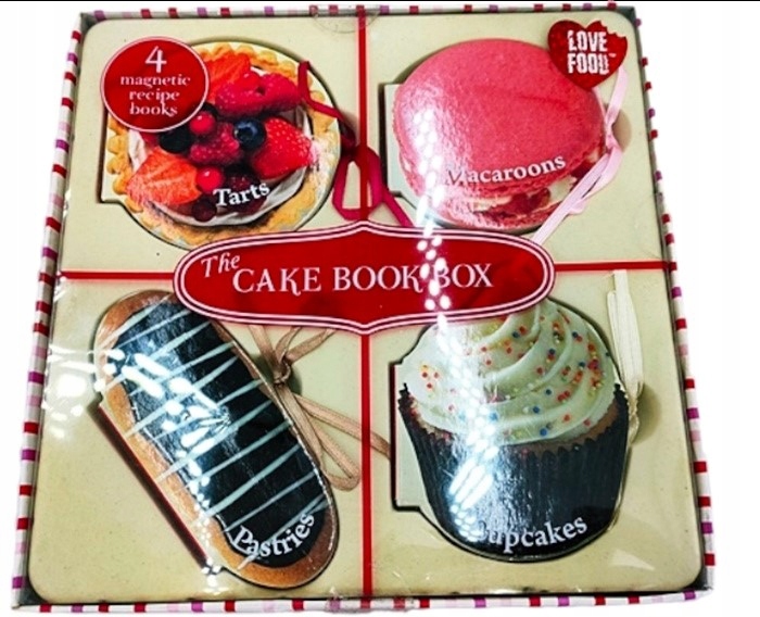 5670-20 THE CAKE BOOK BOX k#o MAGNESY Z PRZEPISEM