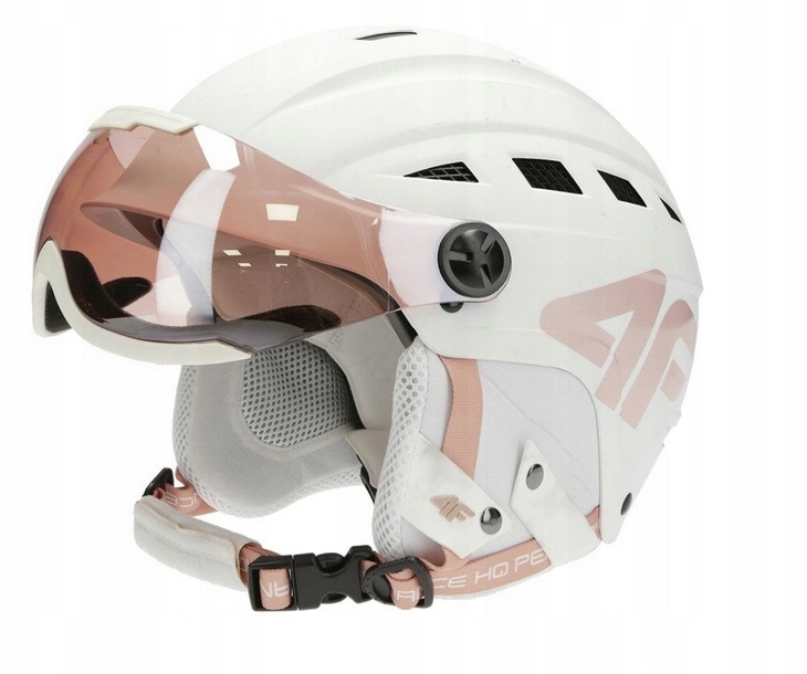 Kask narciarski z szybą 4F Z19 KSU003 # M (54-56)