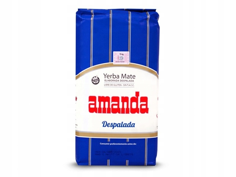 YERBA AMANDA DESPALADA SIN PALO 1kg