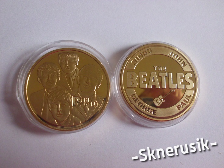 The Beatles  - pozłacana 24 k złotem