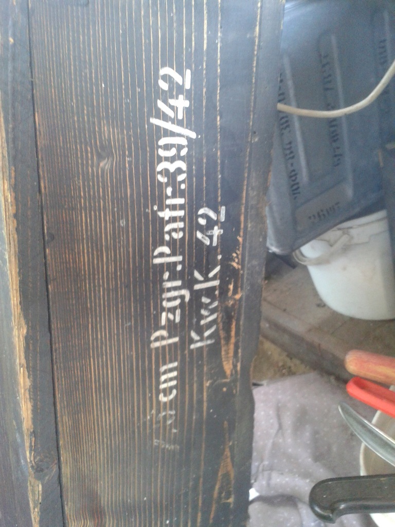 Skrzynka amunicyjna do PANZER V ( PANTERA , KWK 42 ) , rzadkość