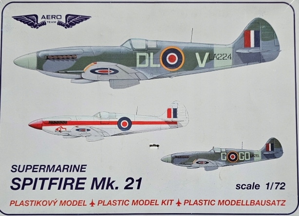 Spitfire Mk. 21 / 7206 Aero Team 1:72