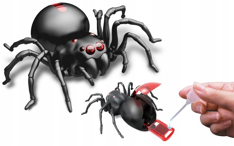 PAJĄK NA SŁONĄ WODĘ STEROWANY KREATYWNA ZABAWKA