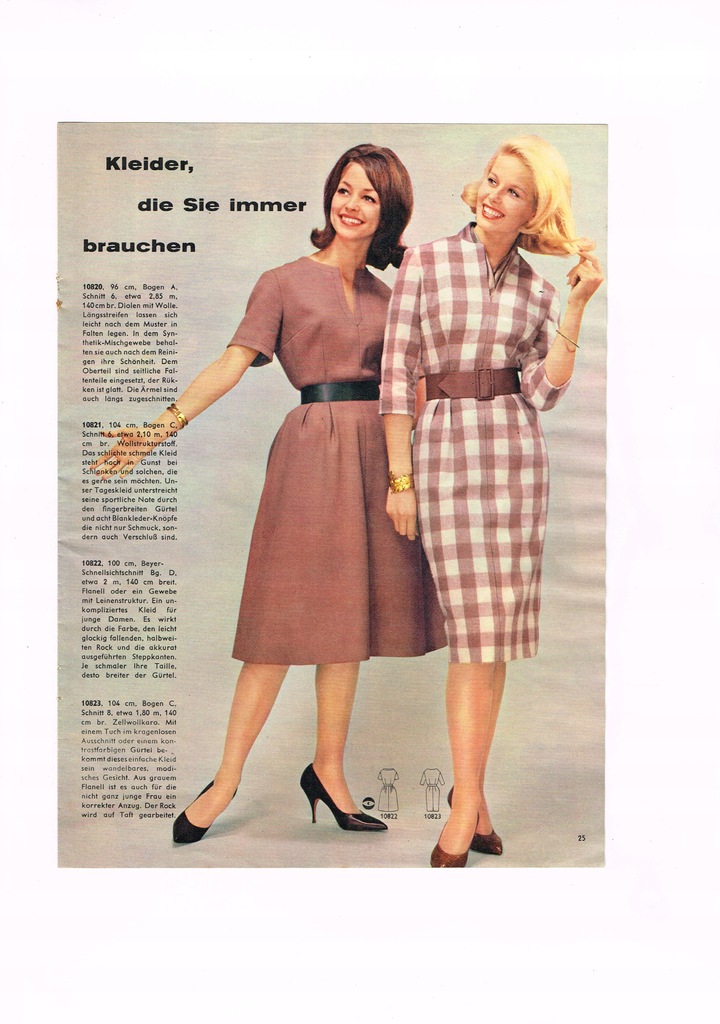 Купить BEYER MODE 8/1961 (как драка) + выкройки: отзывы, фото, характеристики в интерне-магазине Aredi.ru