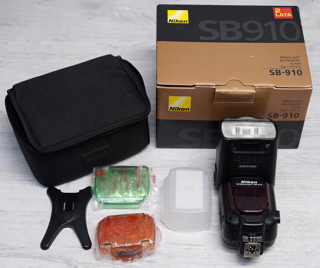 Lampa błyskowa Nikon SB910 SB-910 idealna