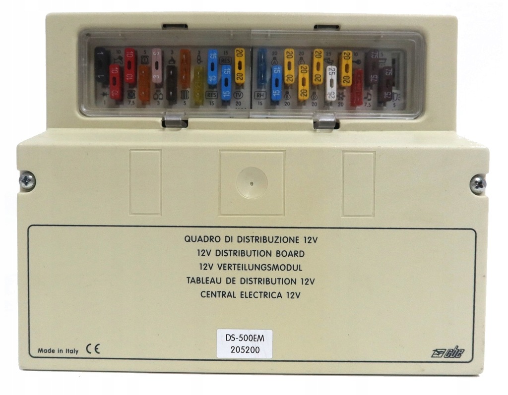 STEROWNIK ELEKTRONIKI BEZPIECZNIKI CBE DS-500EM - 12762421642