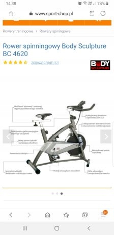 Rower Spiningowy Body Sculpture Bc 4620 8728647322 Oficjalne Archiwum Allegro