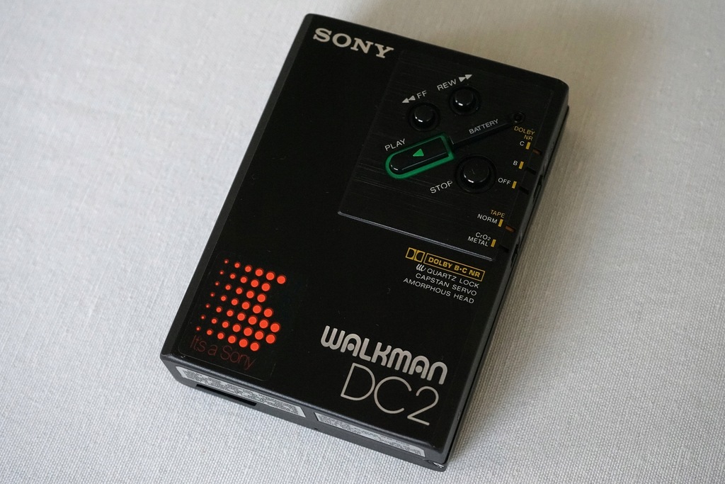 【希少品】SONY WALKMAN WM-DC2 Sony Walkman WM-DC2 - 7968688823 - oficjalne archiwum Allegro