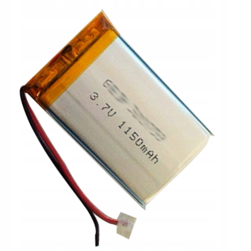 BATERIA AKUMULATOR 3.7v 1150mAH 48x29x8mm - 12699317735 - oficjalne ...