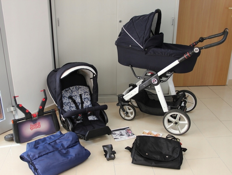 Wózek Hartan Racer GT + Platforma Buggy Board