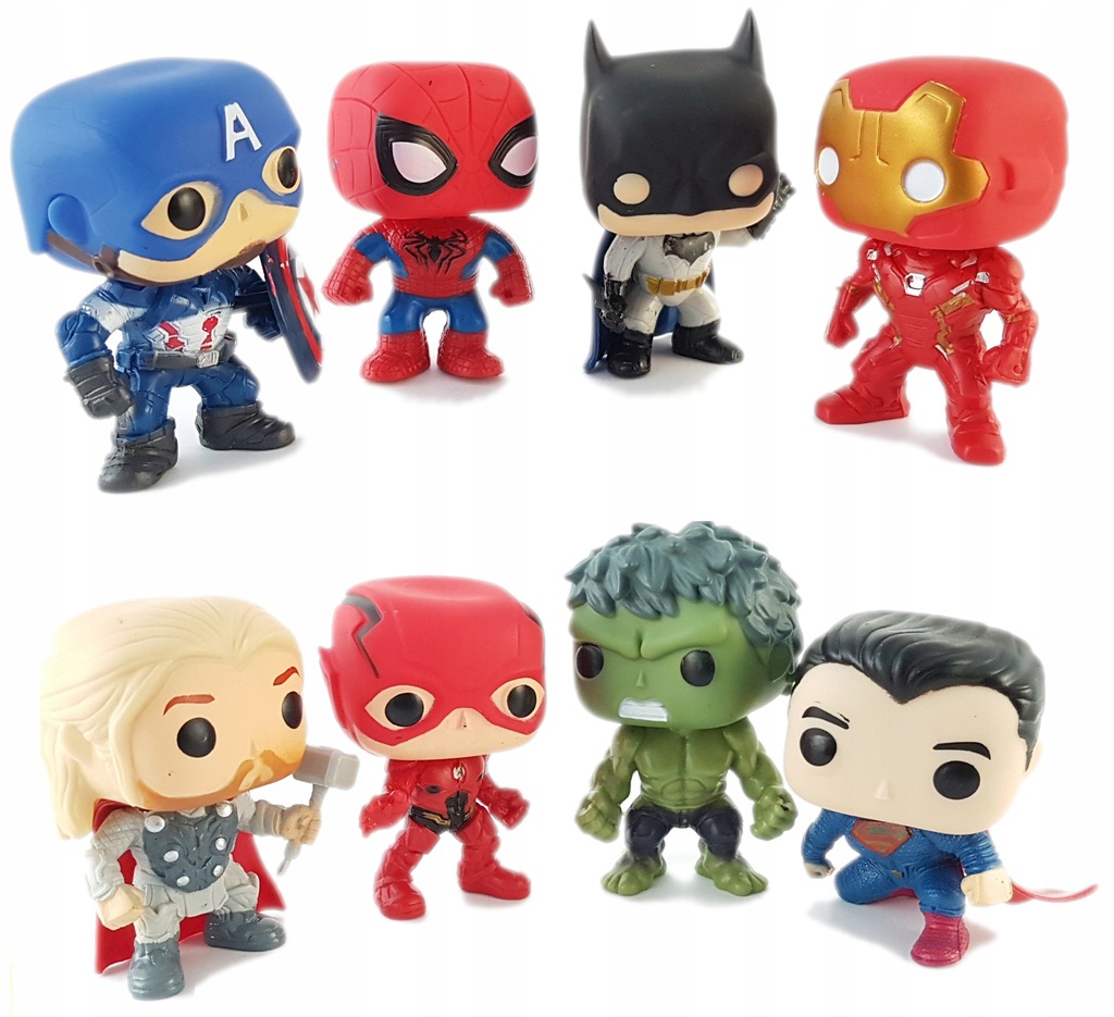 4 FIGURKI POP AVENGERS DWA ZESTAWY DOBRA JAKOŚĆ !!