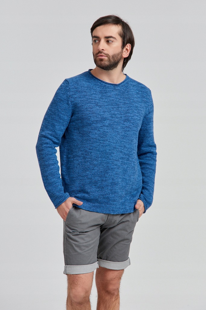 Sweter Indigo Otto Kern (Rozmiar: 52)