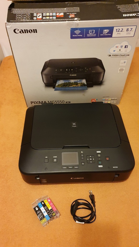 Drukarka CANON PIXMA MG5550 błąd B200 8740629002 oficjalne