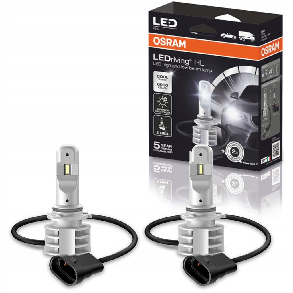 Żarówka Osram LEDriving HL LED HB4 GEN2 Off-road 6000K 2 szt. kpl.