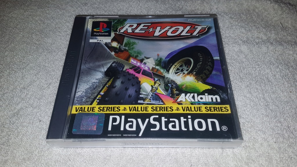 Re Volt Psx Ps1 Oficjalne Archiwum Allegro