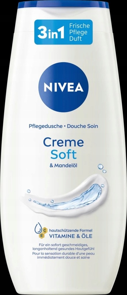 Nivea Creme Soft Żel pod Prysznic 250 ml