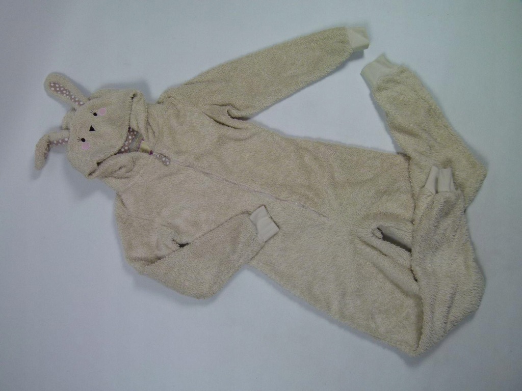 NEXT pajac dres z polaru onesie królik / XS
