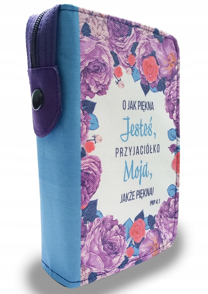 Etui na Biblię Tysiąclecia na zamek 12x18 mała wydawnictwo Pallottinum