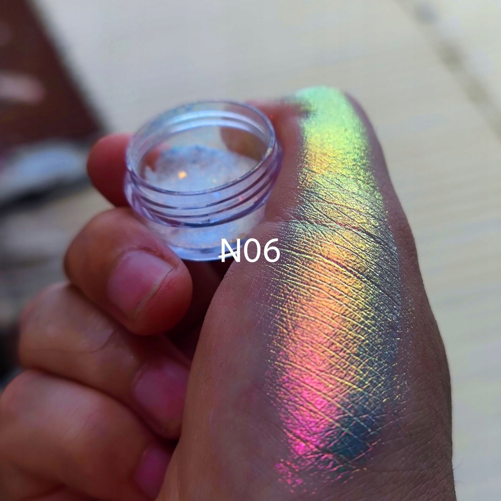 Colorful Chameleon Eyeshadow Pigments High Pi