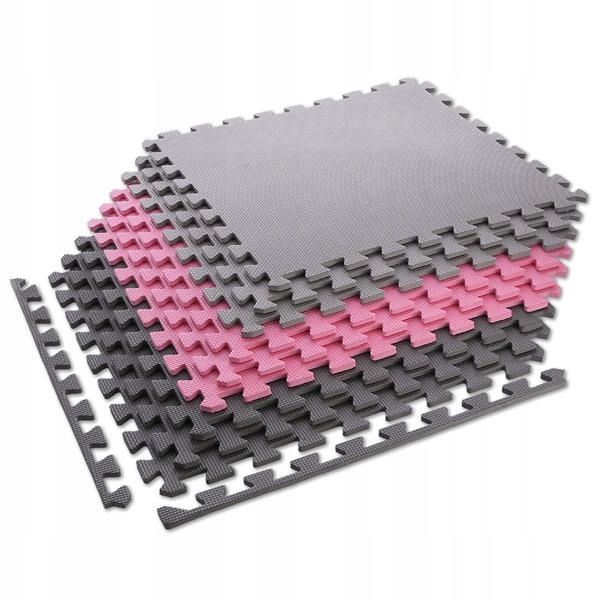 MATA PUZZLE 9 elementów MULTIPACK PINK-GREY MP10