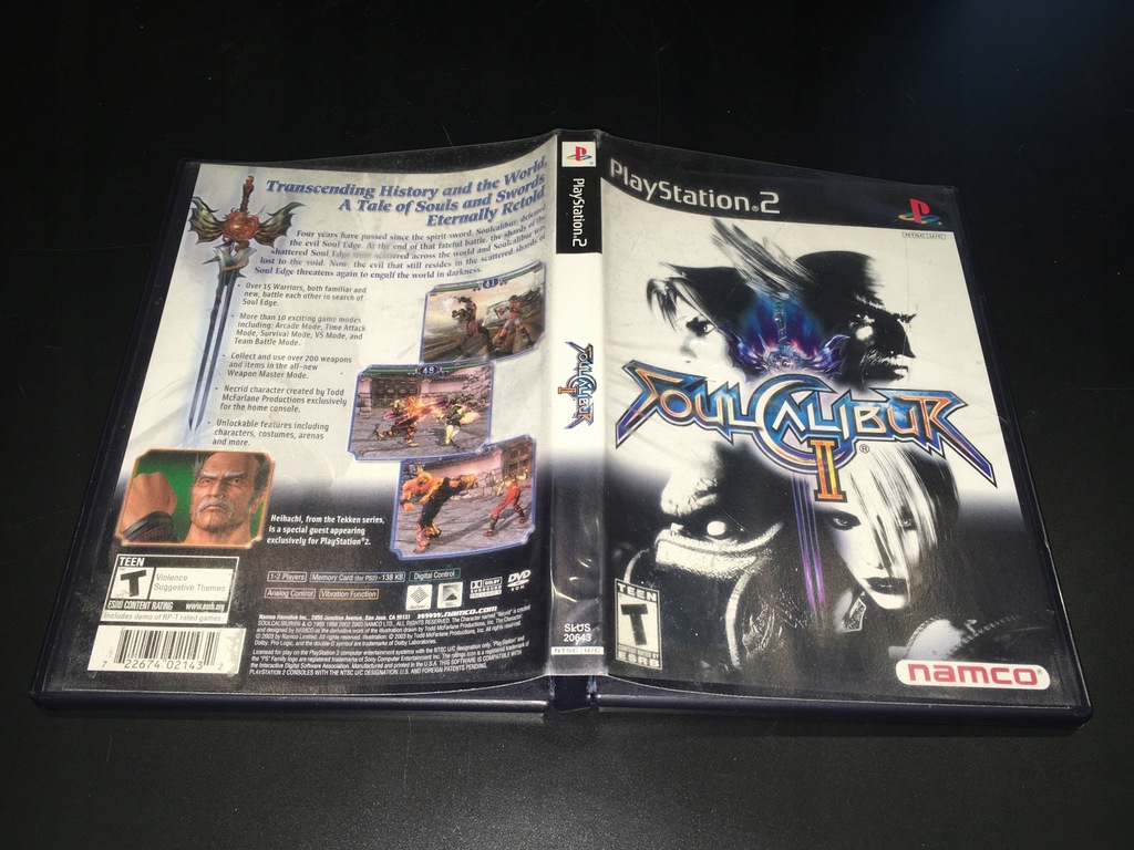 Soul calibur playstation 2 sale