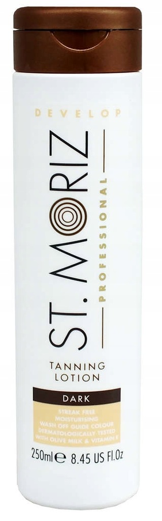 ST. MORIZ Tanning Lotion Dark Balsam samoopalający