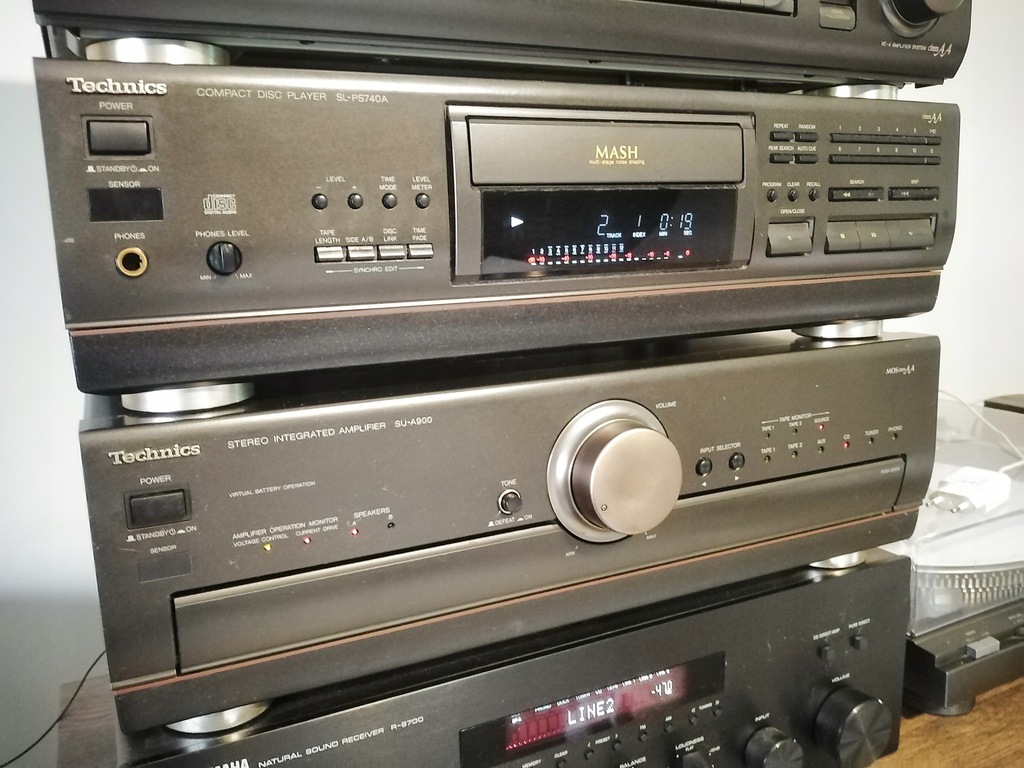 Wzmacniacz technics A-900 pilot